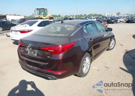 2013 Kia Optima Lx из США, поврежденный, VIN 5XXGM4A71DG134736